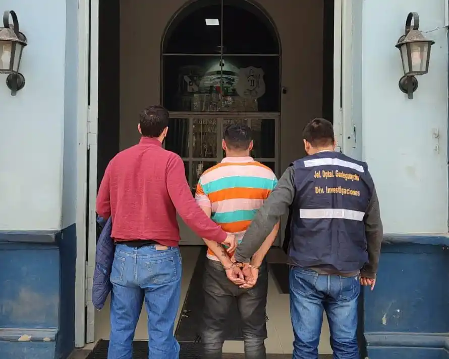 Interceptaron y detuvieron a un gualeguaychuense que robó con un arma de fuego
