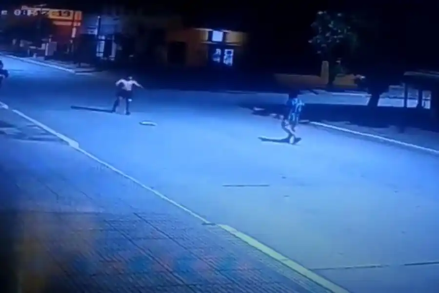 VIDEO | Homicidio en San Jerónimo Norte: así lo mató de una puñalada