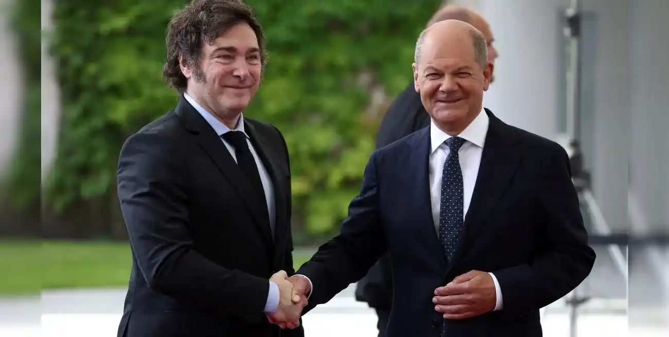 El presidente mantuvo un encuentro clave con el canciller alemán Olaf Scholz