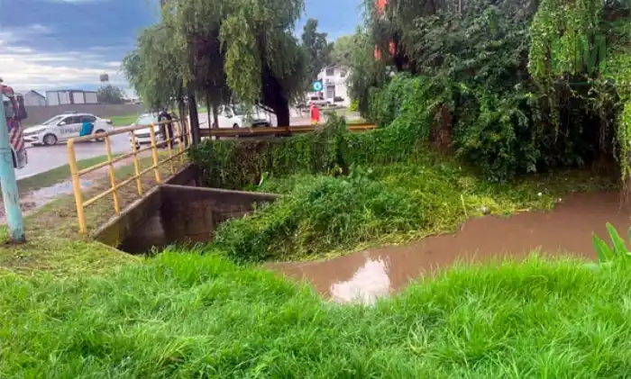 Temporal trágico en Berazategui.