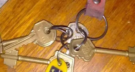 Llaves encontradas