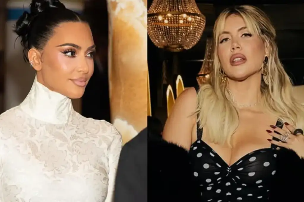 wanda nara y kim kardashian (Foto: Gentilezas)
