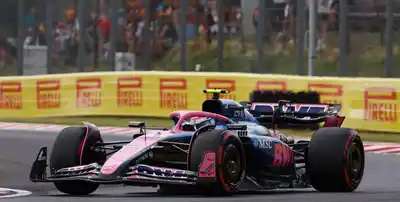 FP1 en Hungría: Alpine lejos del ritmo, Colapinto finalizó 18°