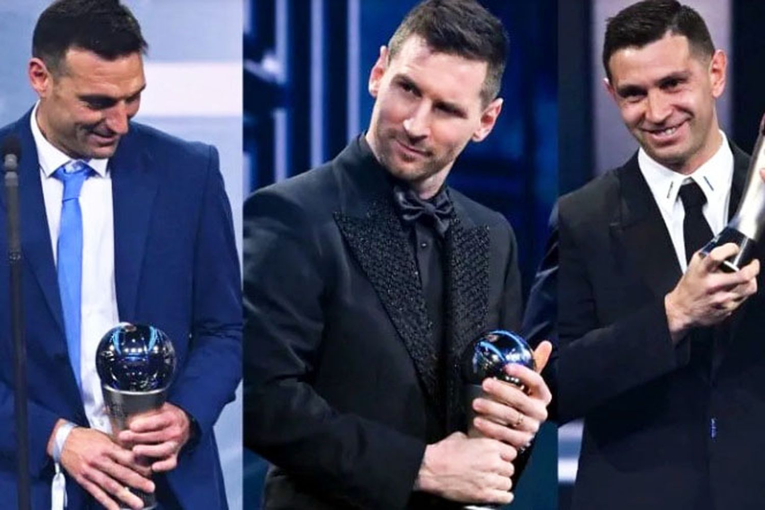 Argentina arrasó con los premios The Best, tras ganar el Mundial
