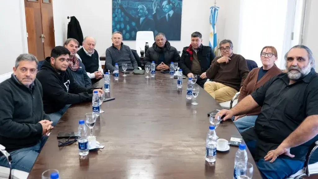 En acción. CGT, las dos CTA y la UTEP organizan una nueva resistencia al gobierno de Milei