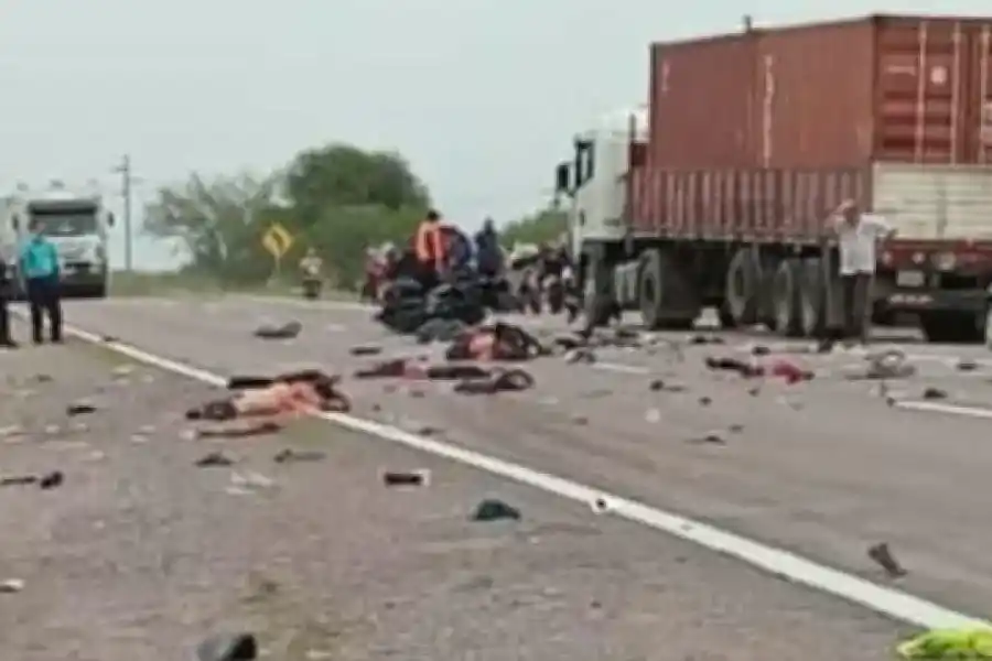 Dos motociclistas perdieron la vida en un siniestro vial en la ruta 34