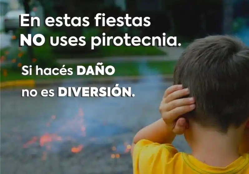 Recomiendan no usar pirotecnia y celebrar con responsabilidad