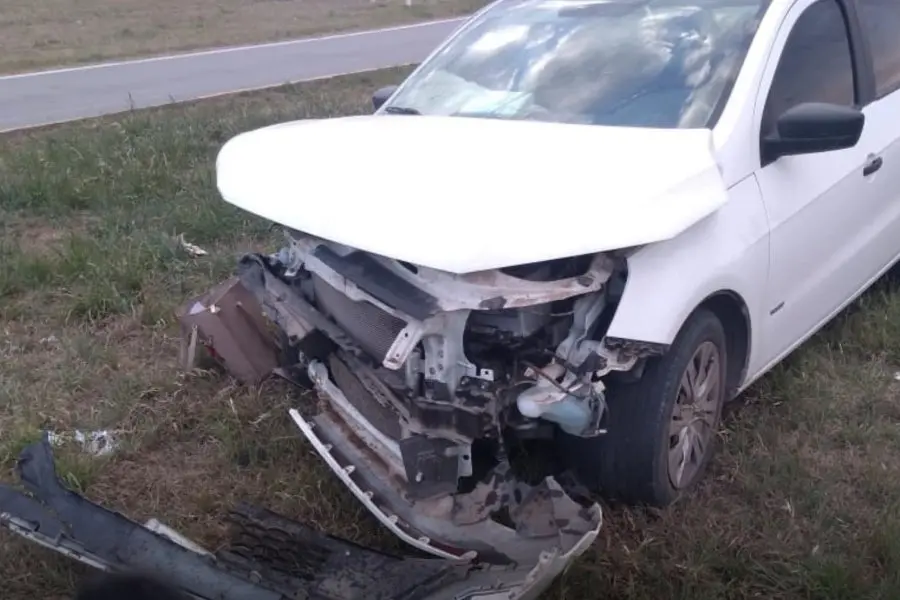 Otro accidente en la ruta 34: dos autos chocaron de frente en el cruce con la RP65