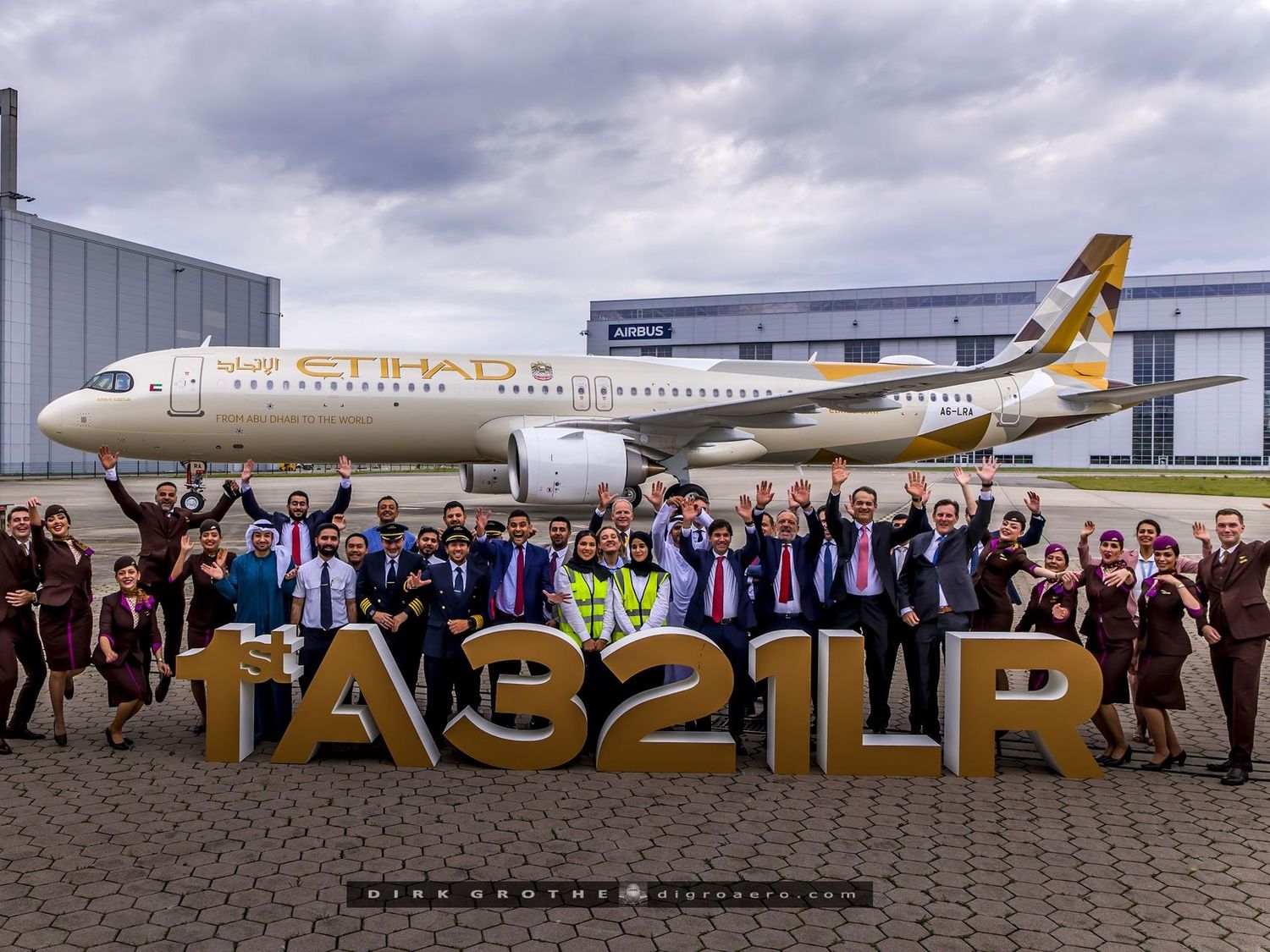 A321 con suites: Etihad Airways inicia una nueva era con la entrega de su primer LR