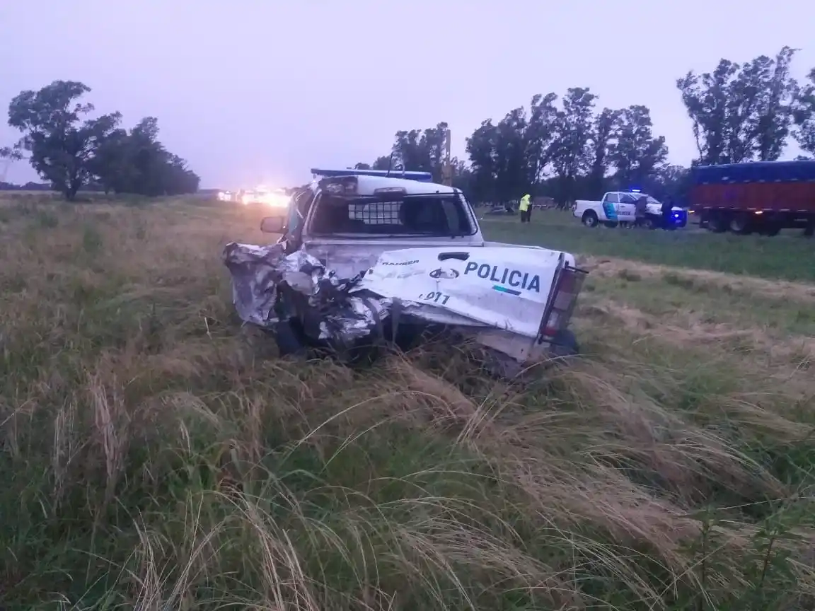 Trágico choque en ruta 9