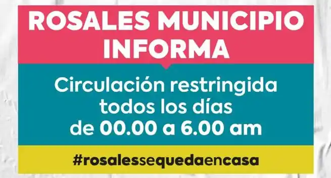 Coronavirus en Coronel Rosales: Se restringe la circulación en el distrito de 0 a 6 horas por la suba de casos