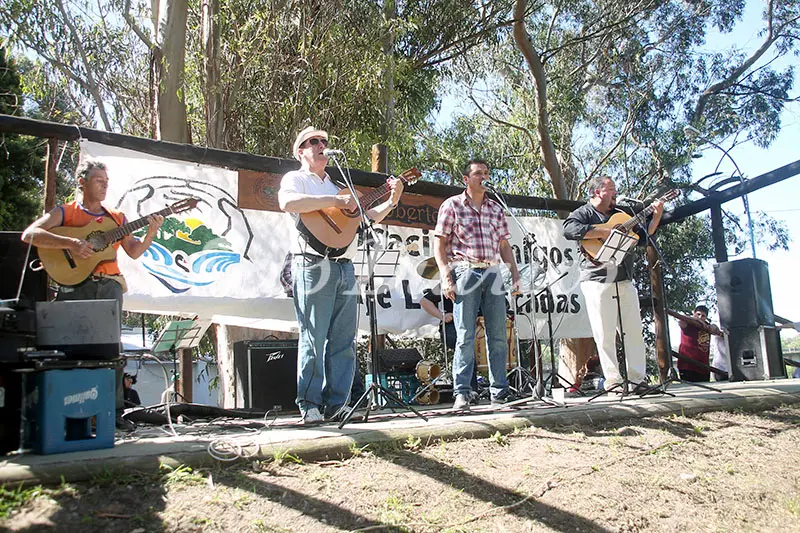 Festival en el paraje Las Cascadas
