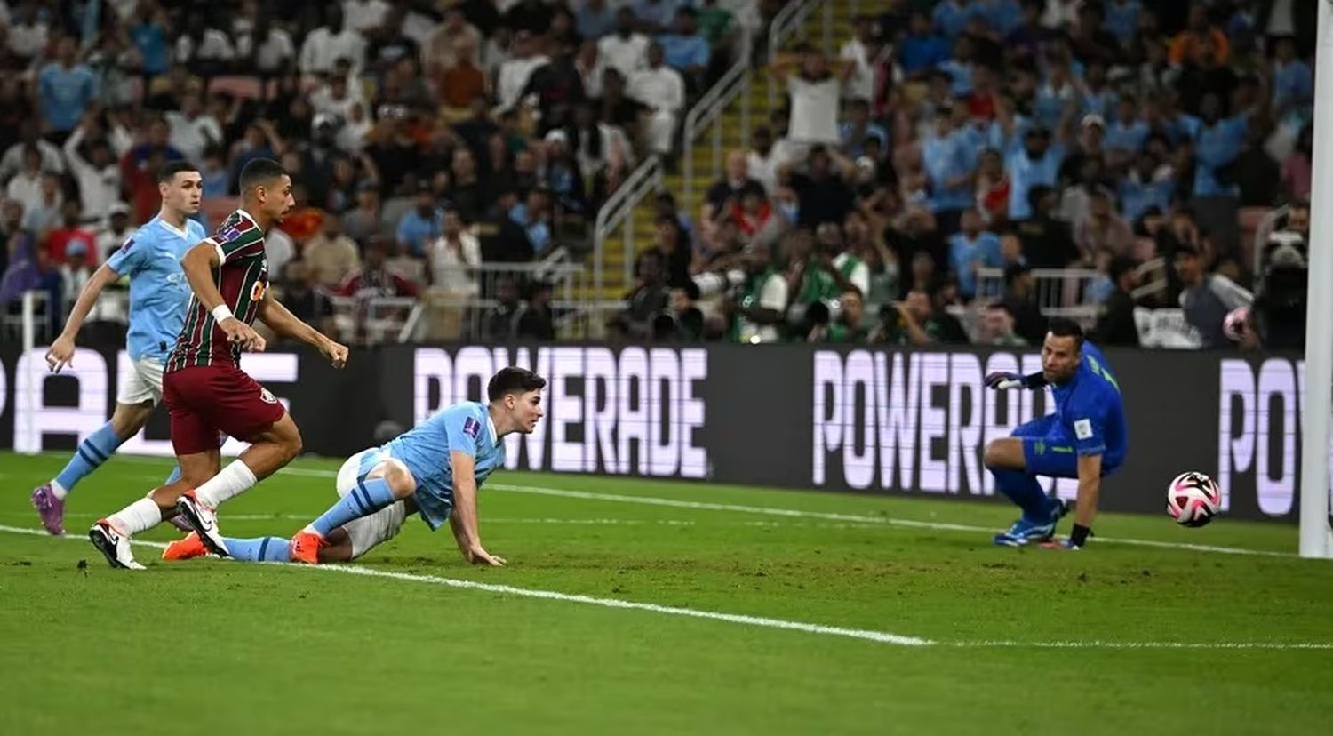 Con un doblete de Julián Álvarez, el City goleó a Fluminense y ganó el Mundial de Clubes