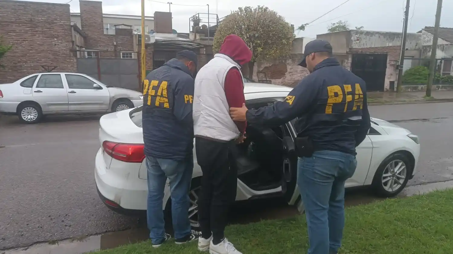 El sujeto fue detenido