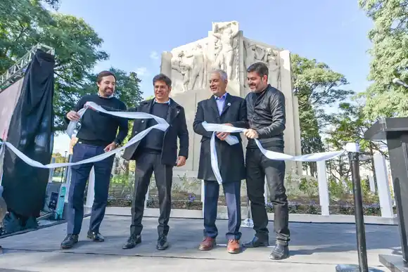 Kicillof en La Plata: “La ciudad estaba abandonada, pero vuelve a tener el esplendor que merece”