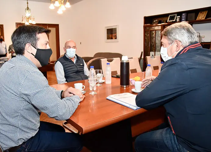 Reunión de trabajo con amplio temario