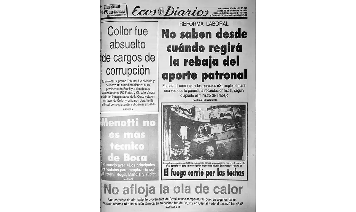 Martes 13 de diciembre de 1994
