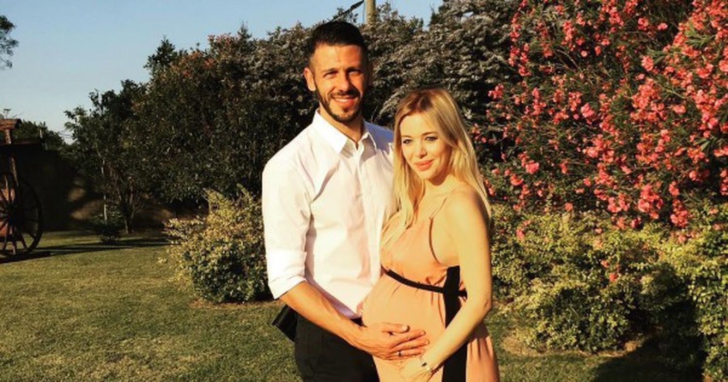 Nació Emma, la hija de Evangelina Anderson y Martín Demichelis