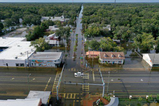 Idalia deja grandes inundaciones en Florida: casi 300.000 hogares se quedaron sin electricidad