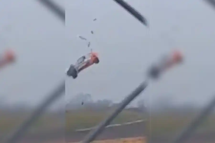 VIDEO | Impactante vuelco en el autódromo de Concepción del Uruguay