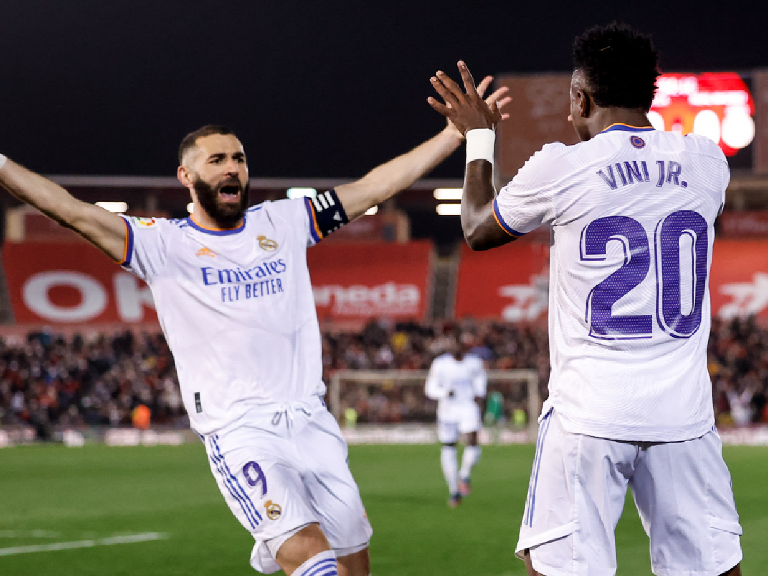 Real Madrid no perdonó a Mallorca