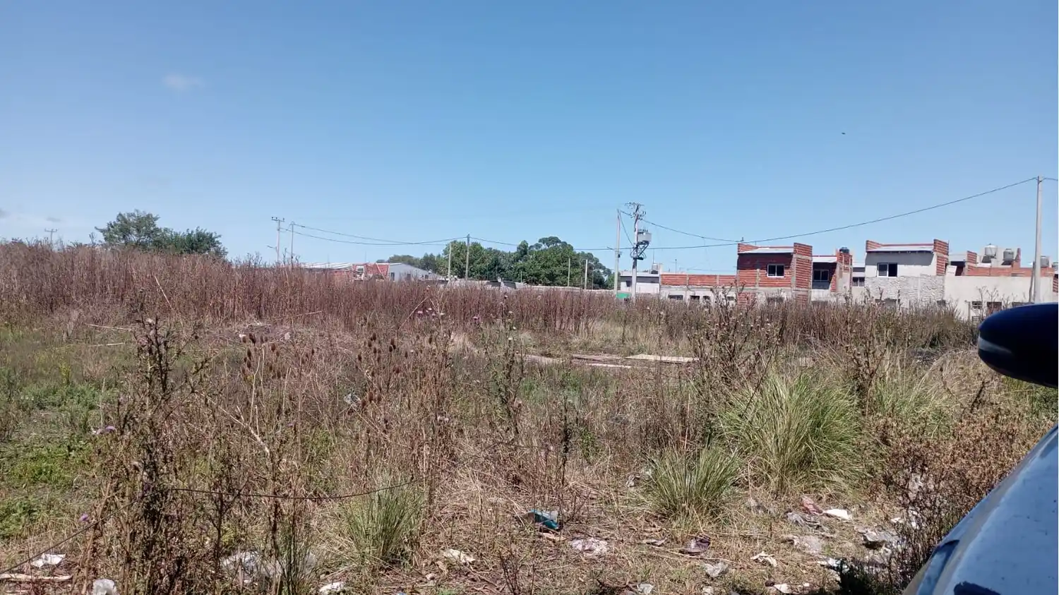 El predio está ubicado en la intersección de Camusso y Arana y Goiri.