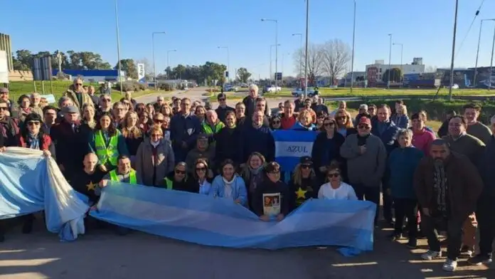 Preocupación de los vecinos de Azul por el estado de la Ruta Nacional 3