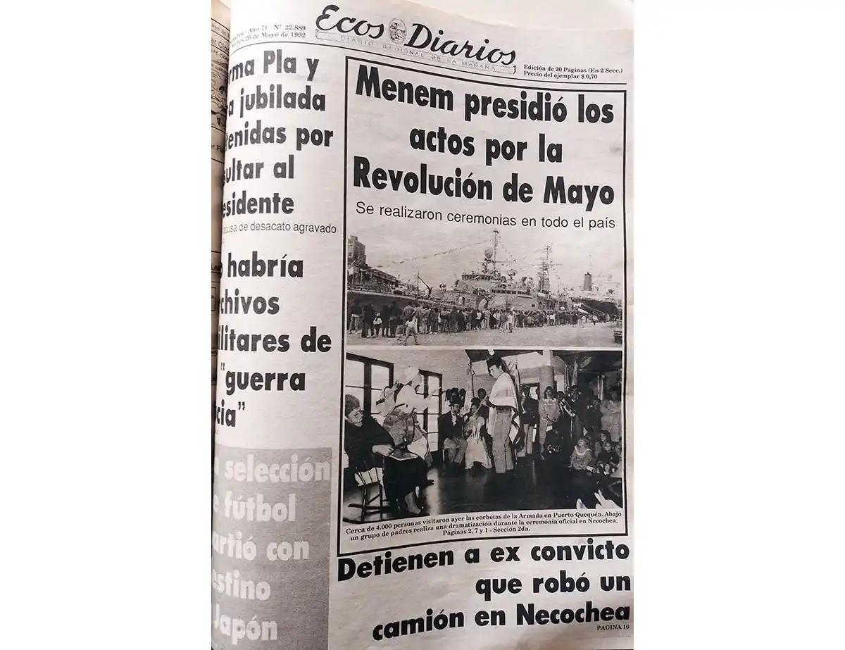 Martes 26 de Mayo de 1992