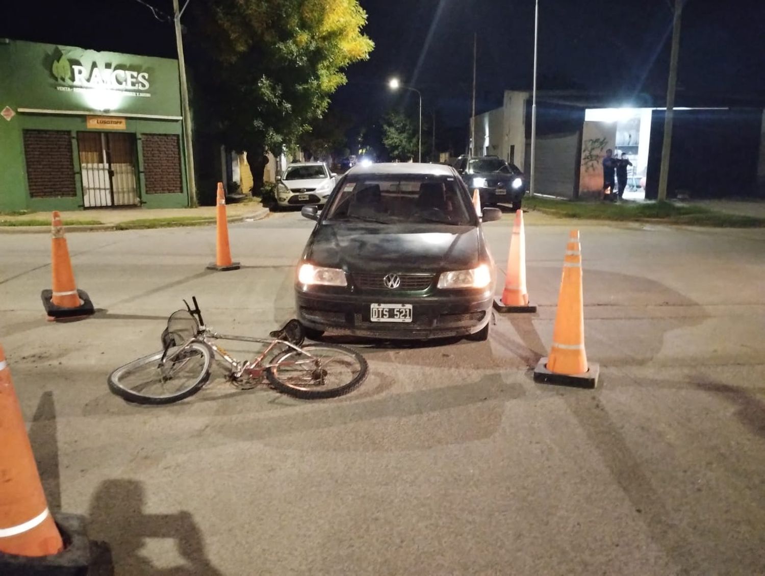 Hospitalizaron a un ciclista tras un accidente en Villa Italia