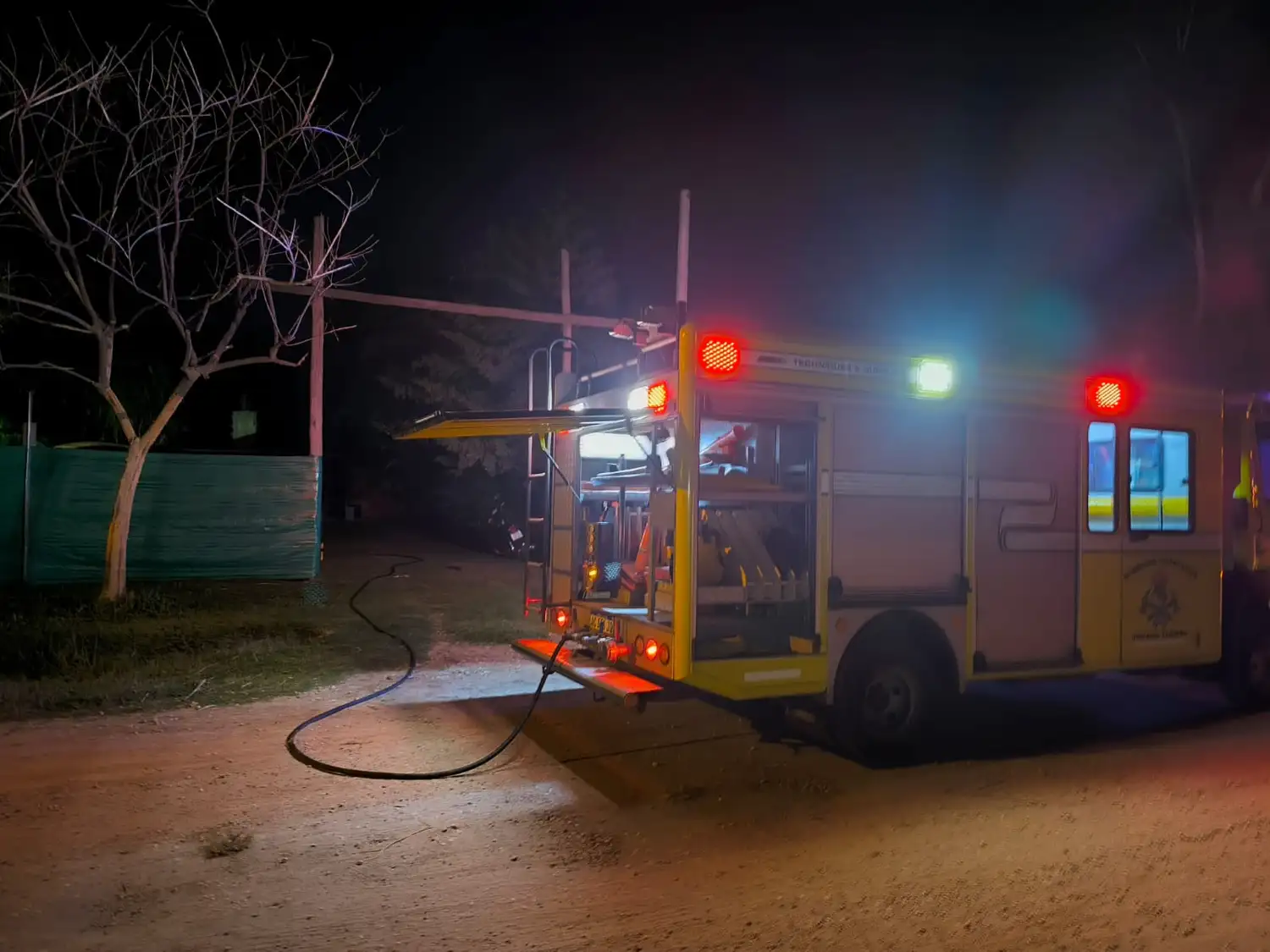 incendio depósito