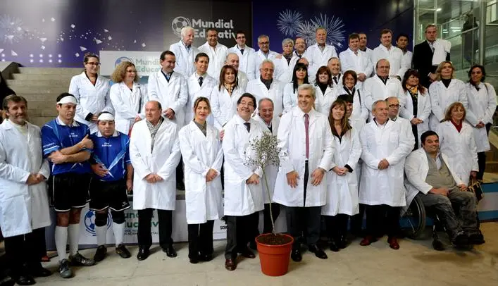 Domínguez y Sileoni presentaron el "Mundial Educativo 2014"