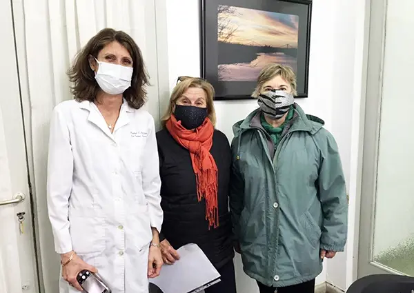 Donación del centro andaluz al hospital Irurzun de Quequén