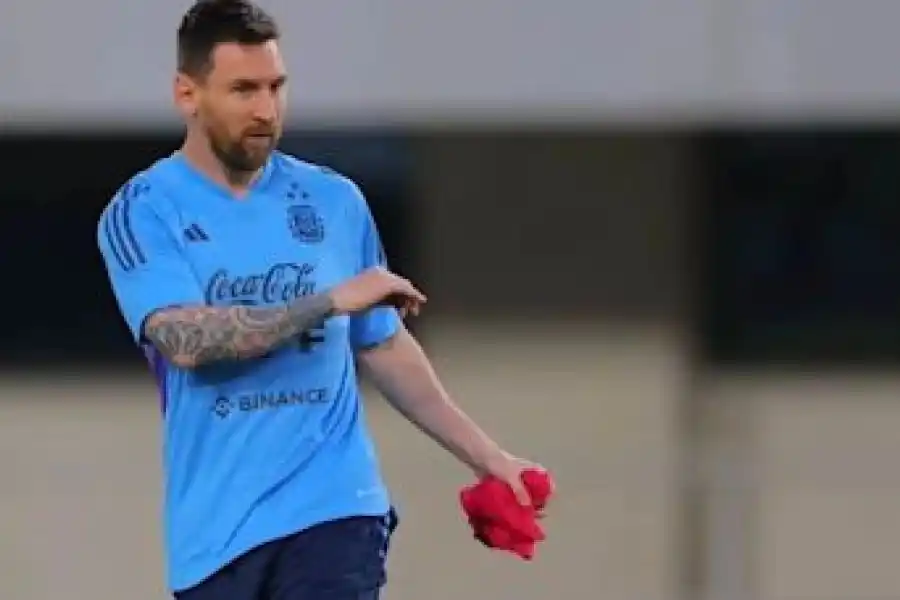 La Selección Argentina trabaja en China 