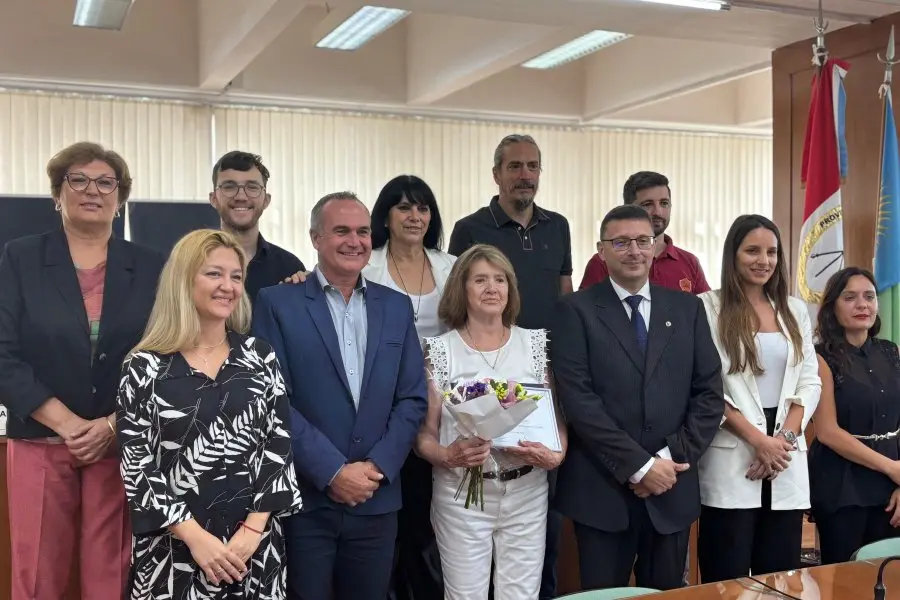 Concejales reconocieron la trayectoria de Elisita Armando