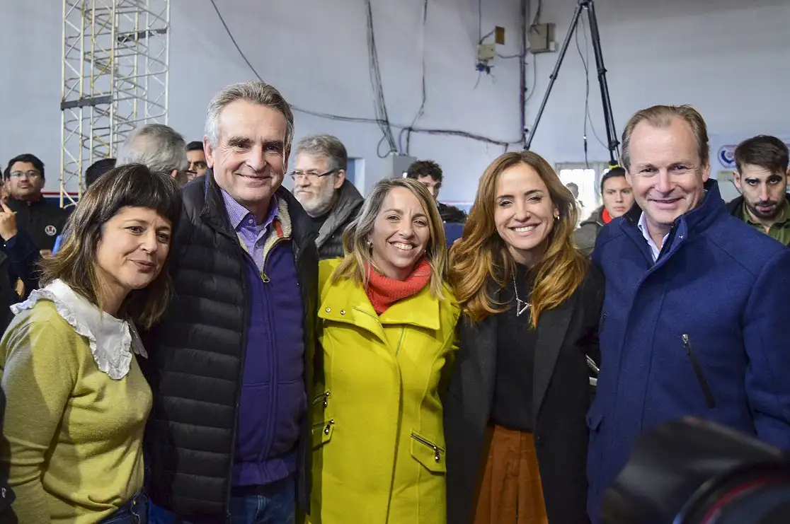 Rossi estuvo en Entre Ríos junto al gobernador Gustavo Bordet y la diputada nacional Victoria Tolosa Paz.