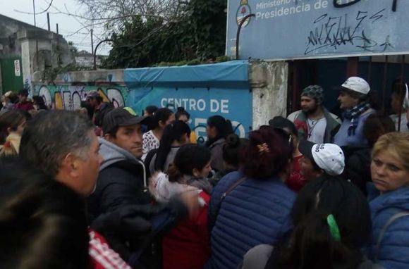 El Polo Obrero pasó la noche en el Ministerio de Desarrollo Social de Nación