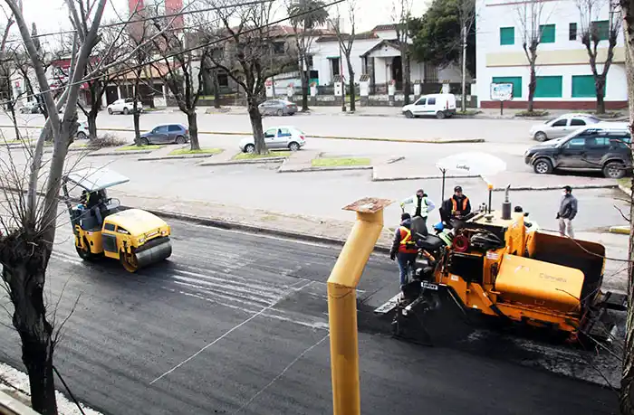 Habilitaron el nuevo asfalto en dos cuadras de avenida 59