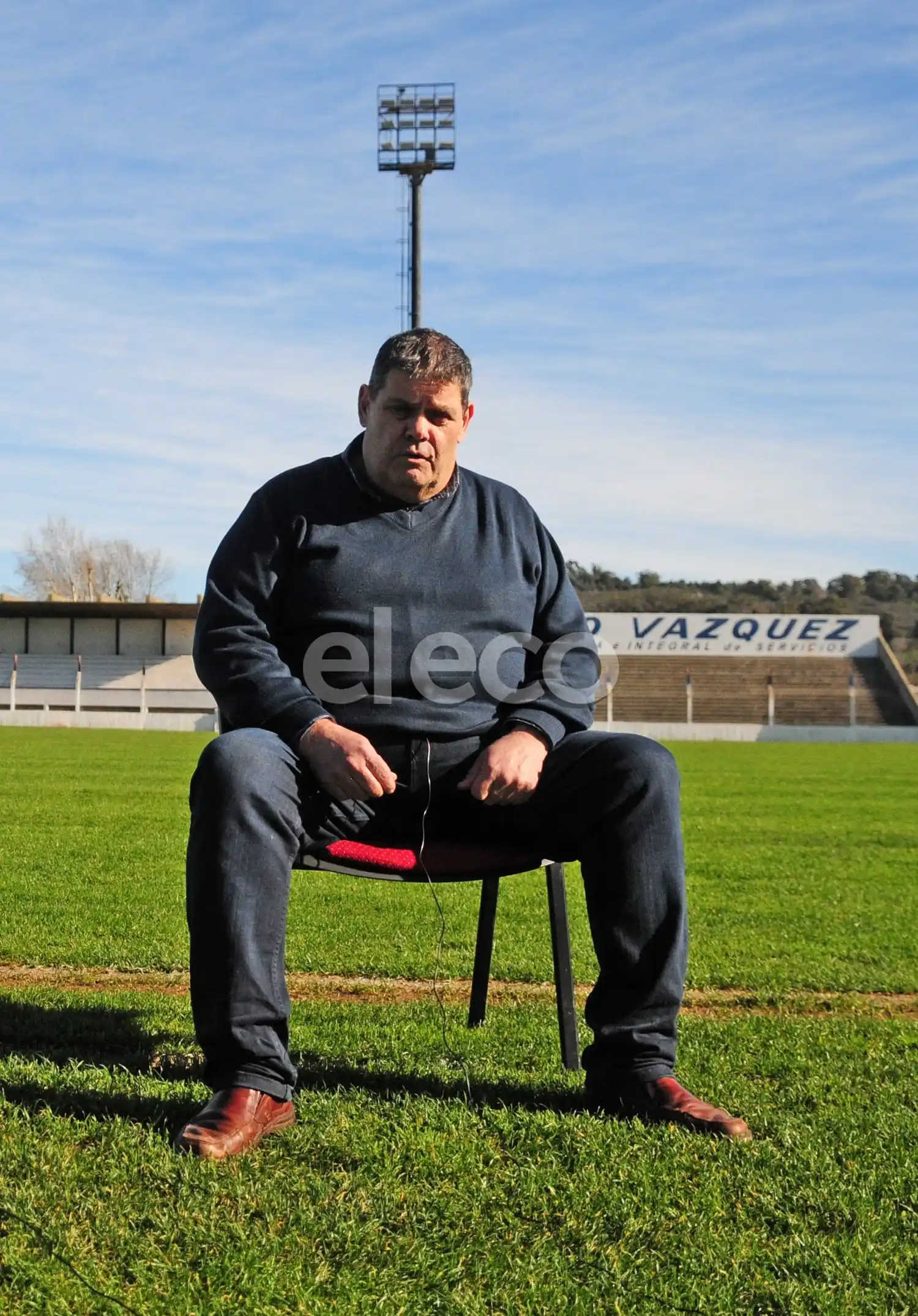 Miguel Cenoz es el presidente de la Liga Tandilense de Fútbol.
