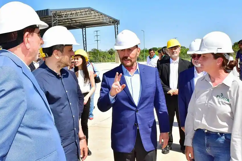 Insfrán dejó inaugurado el Centro Ambiental GIRSU