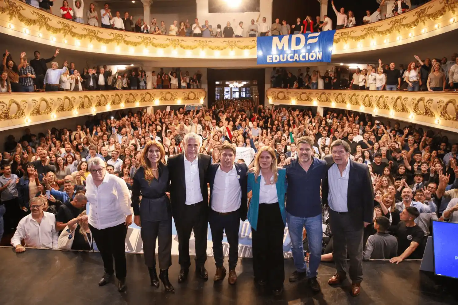 Kicillof lanzó el MDF Educación