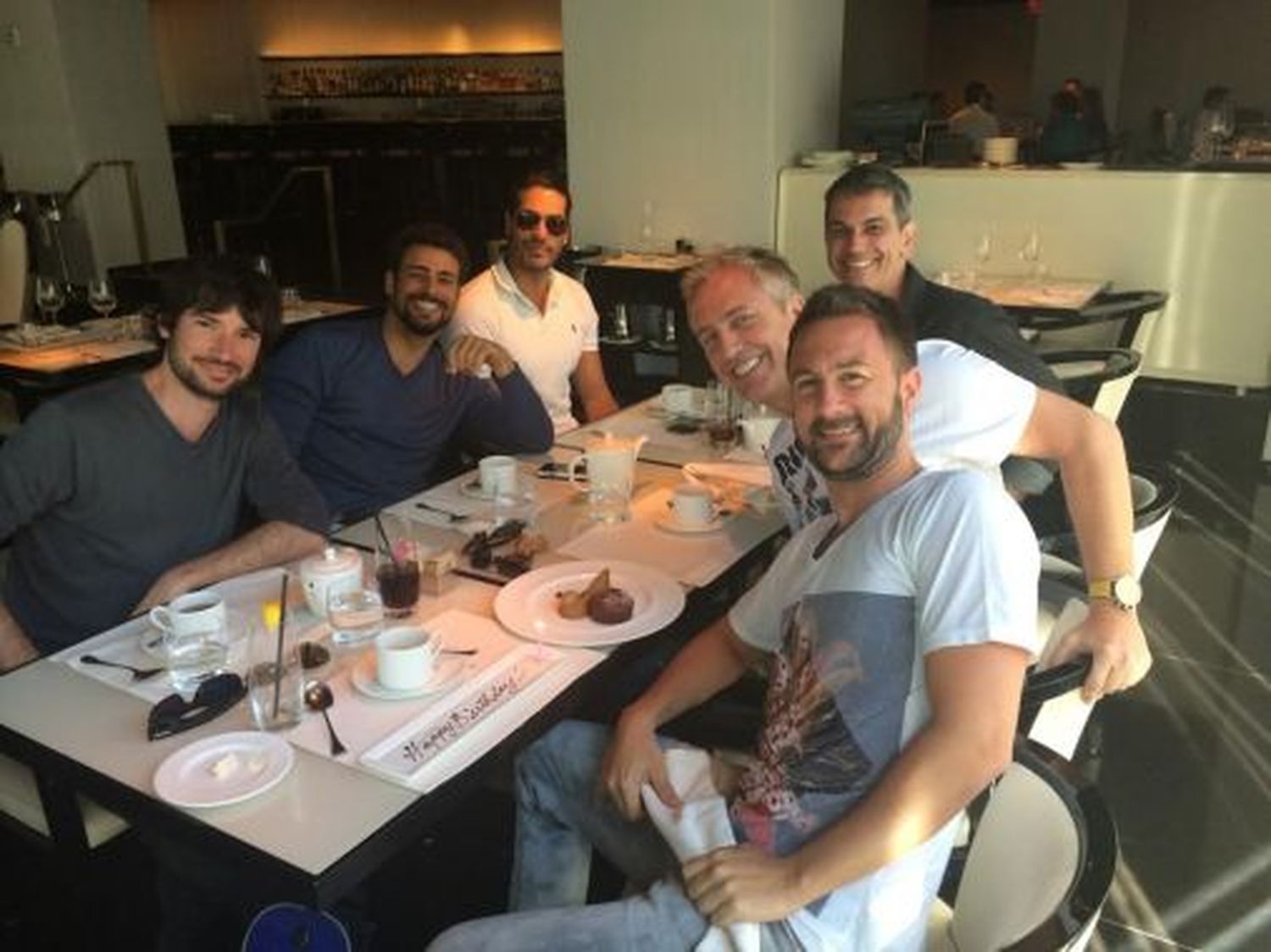Marley y Cauã Reymond, junto en Nueva York