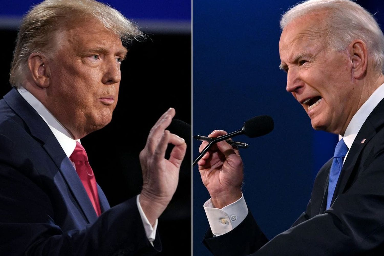 Donald Trump vs Joe Biden