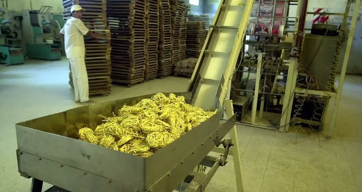 Un paso atrás en la producción industrial argentina
