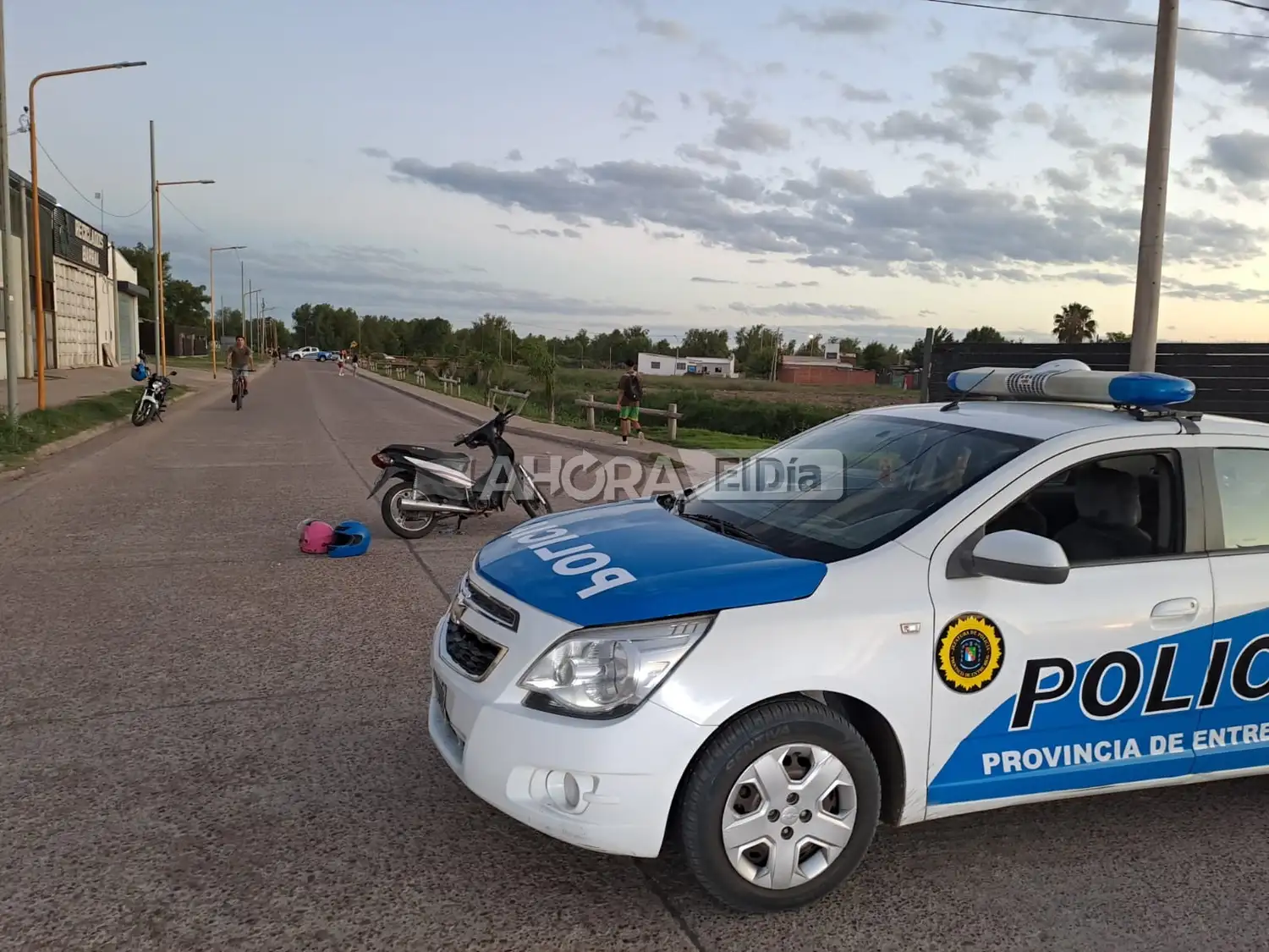 Se tocaron dos motos en la zona de la Terminal de Ómnibus: dos mujeres debieron ser trasladadas al Centenario