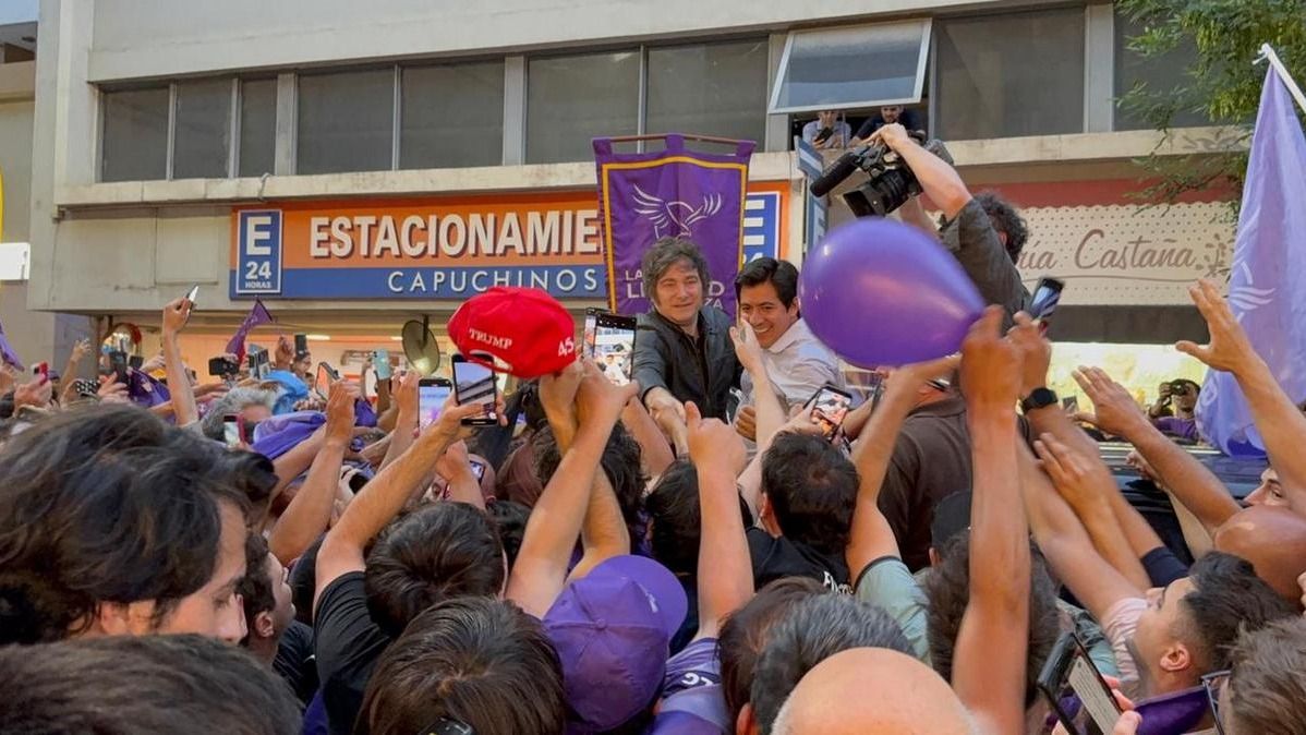 Javier Milei en Córdoba