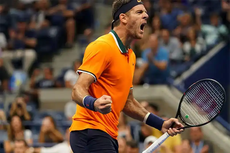 Del Potro ganó y ya está en octavos de final del US Open