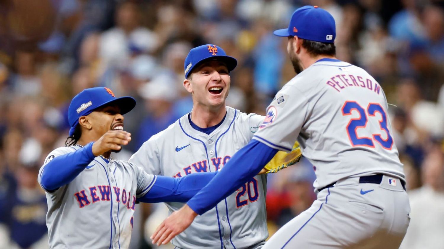 Pete Alonso's home run in 9th sends Mets by Brewers, to NLDS