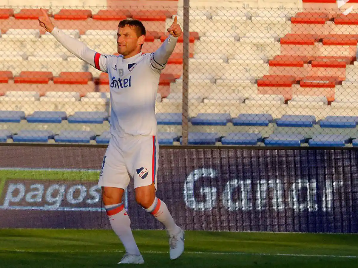 Bergessio, sobre la hora, le dio el triunfo a Nacional 