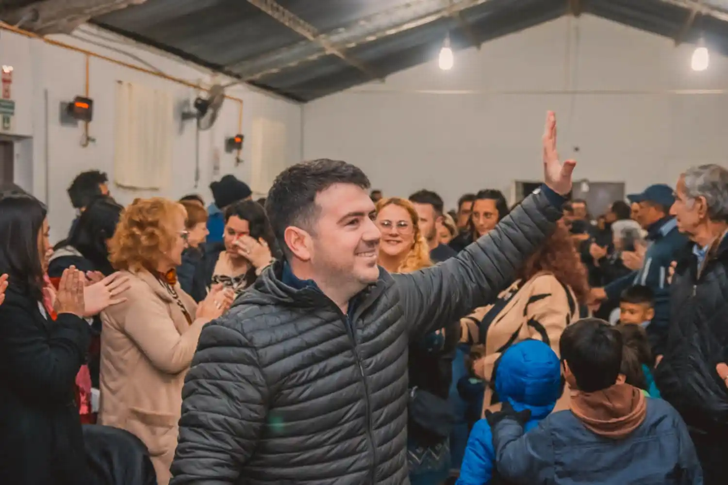 Agustín Bianchini intendente de Alicia