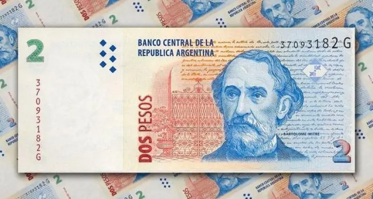 Este lunes dejaron de tener validez los billetes de 2 pesos